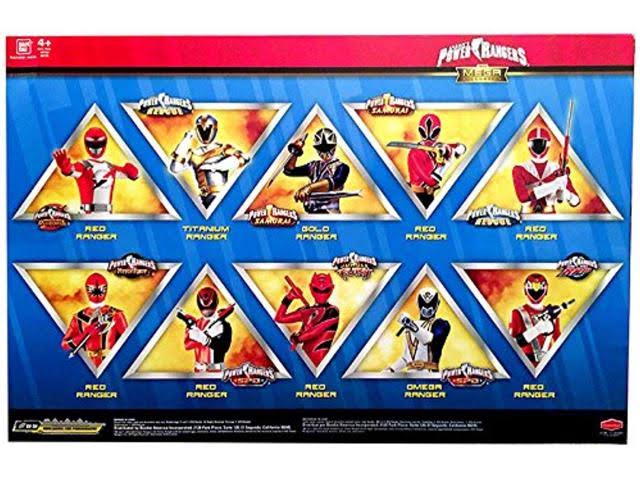 Power Rangers The Mega Collection Legendary Ranger Power Pack Action Figure Set