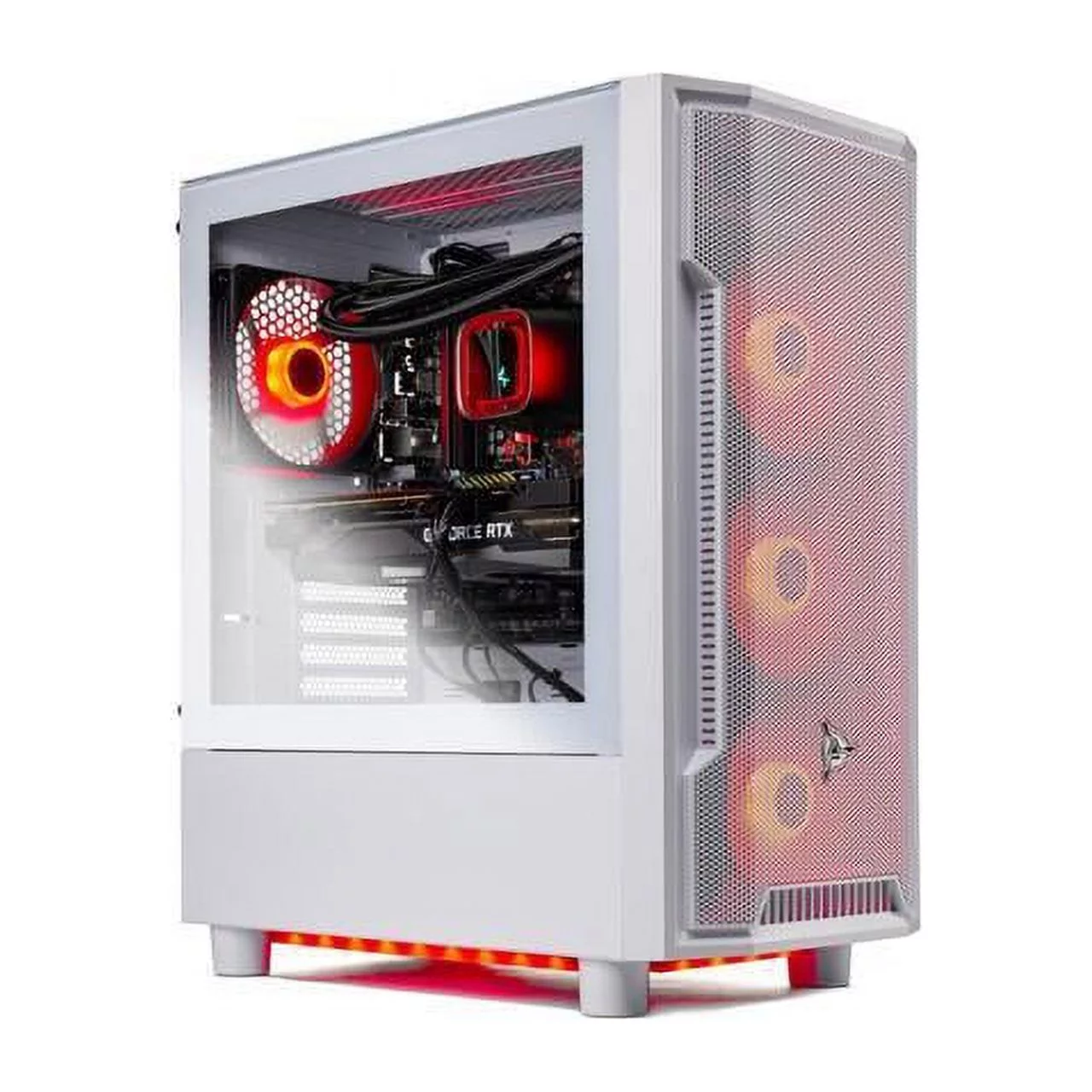 Skytech Archangel Gaming PC Desktop AMD Ryzen 5 7600X 4.7 GHz, NVIDIA RTX 4070 Ti, 1TB NVME SSD, 32GB DDR5 RAM RGB, 850W GOLD PSU, 240mm AIO, 11AC Wi-Fi, Windows 11 Home 64-bit