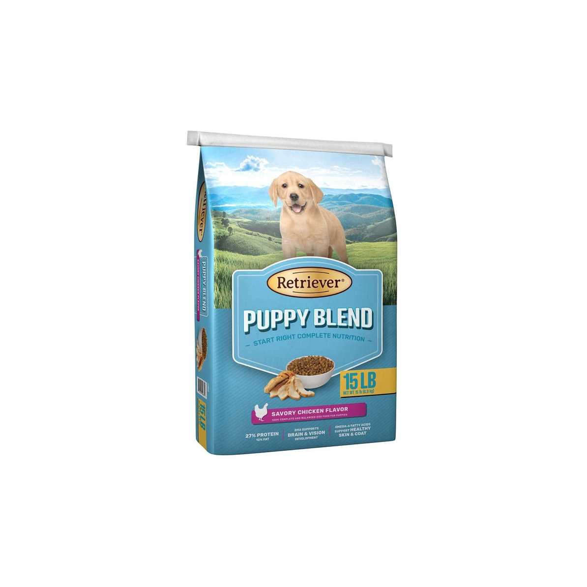 Retriever Puppy Blend Savory Chicken Flavor Dry Dog Food - Pet Supplies online store