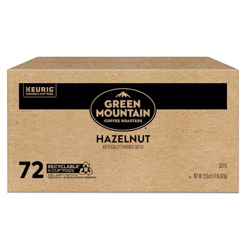 Green Mountain Coffee Roasters Hazelnut Coffee, Keurig Single-Serve K-Cup pods, Light Roast, 96 Count