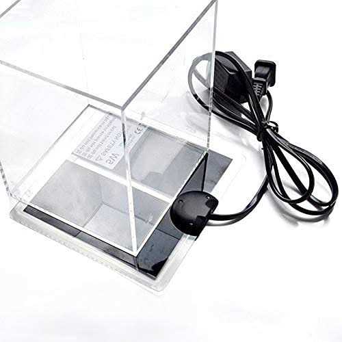 Tbrand Reptile Heating Pad with Temperature Adjustment 110V 7W Heat Mat for Reptiles Tortoise Snakes Lizard Gecko Hermit Crab Turtle,Under Tank - Pet Supplies online store