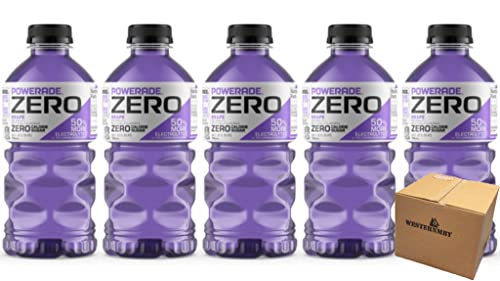 Powerade Sport Drink Bottles, 28 fl oz, 5 Pack (Zero Fruit Punch)