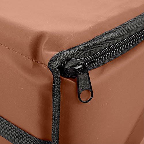 Insulated Food Delivery Bag Pan Carrier (Brown)