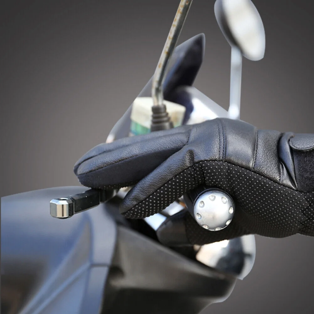 Electric Heated Gloves for Men Women,USB Powered Heating Thermal Gloves,Waterproof Touchscreen Gloves for Cycling,Motorcycle,Hiking,Snowboarding Outdoor Winter Sport (Switch Control)