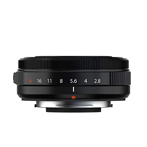 FUJIFILM X Replacement Lens FUJINON Monofocal Pancake 27mm F2.8 Dustproof Splashproof Low Temperature Resistant Aperture Ring F XF27MMF2.8 R WR