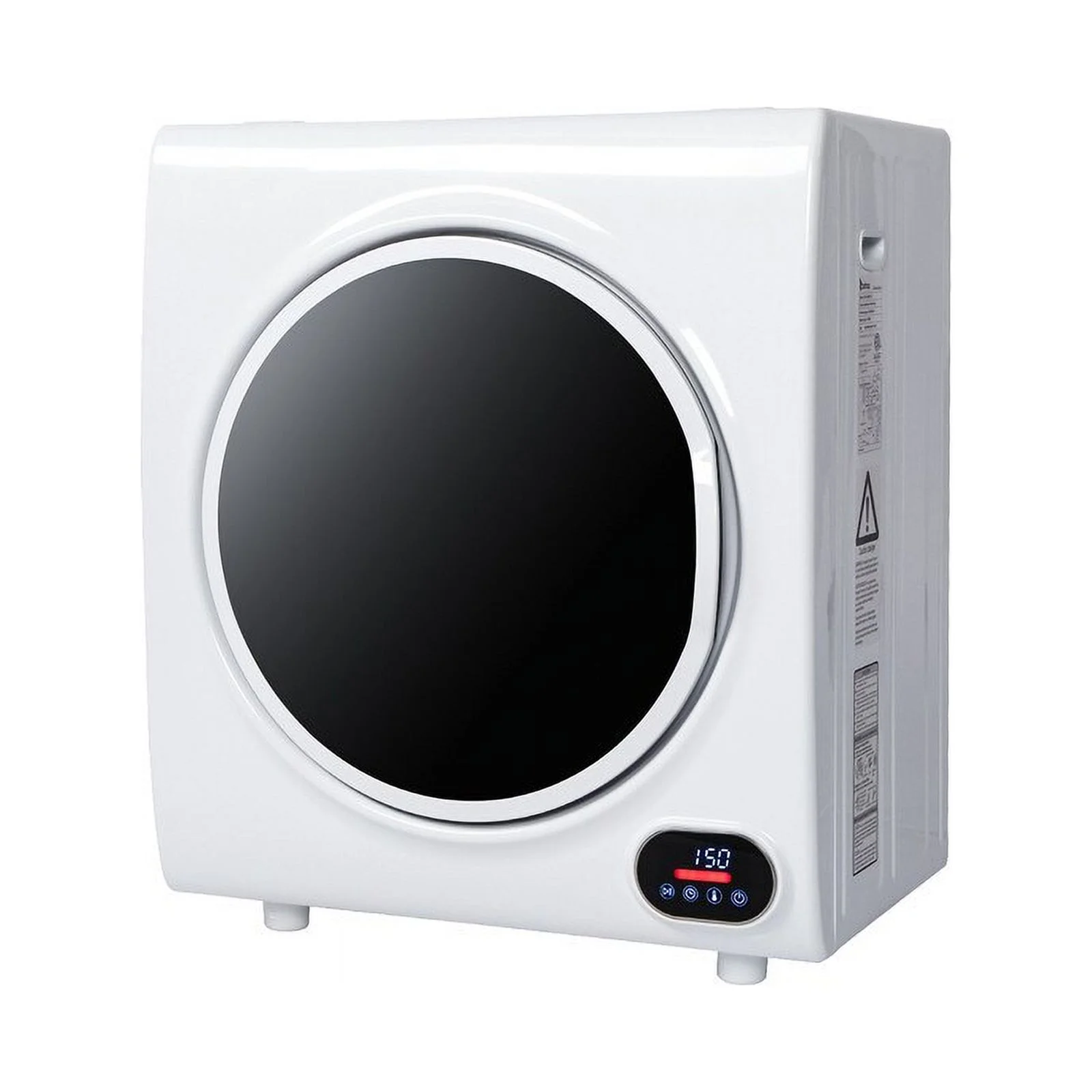 2.6 Cu.ft Compact Household Dryer, White