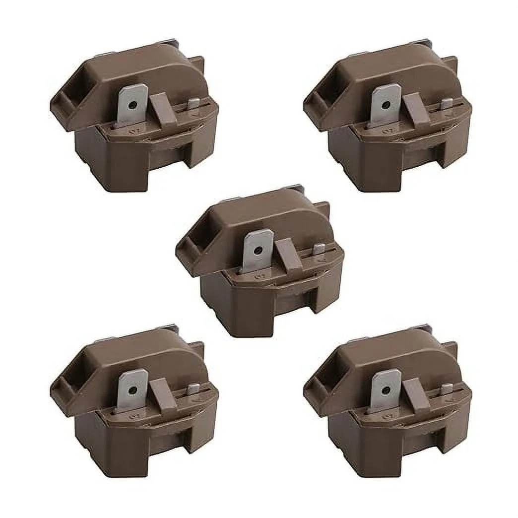BQLZR 2262185 Refrigerator Freezer Compressor PTC Start Relay Replaces 10097202 WR7X194 5303007173 IC102 66858-1 66857-2 WR7X214 Pack of 5