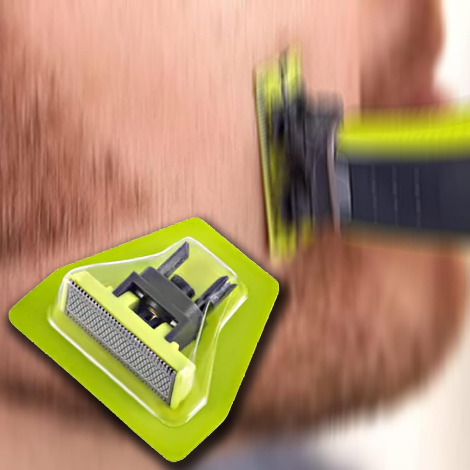 Replacement Blades Compatible with Philips Norelco One Blade, Replacement Heads，3 Pack