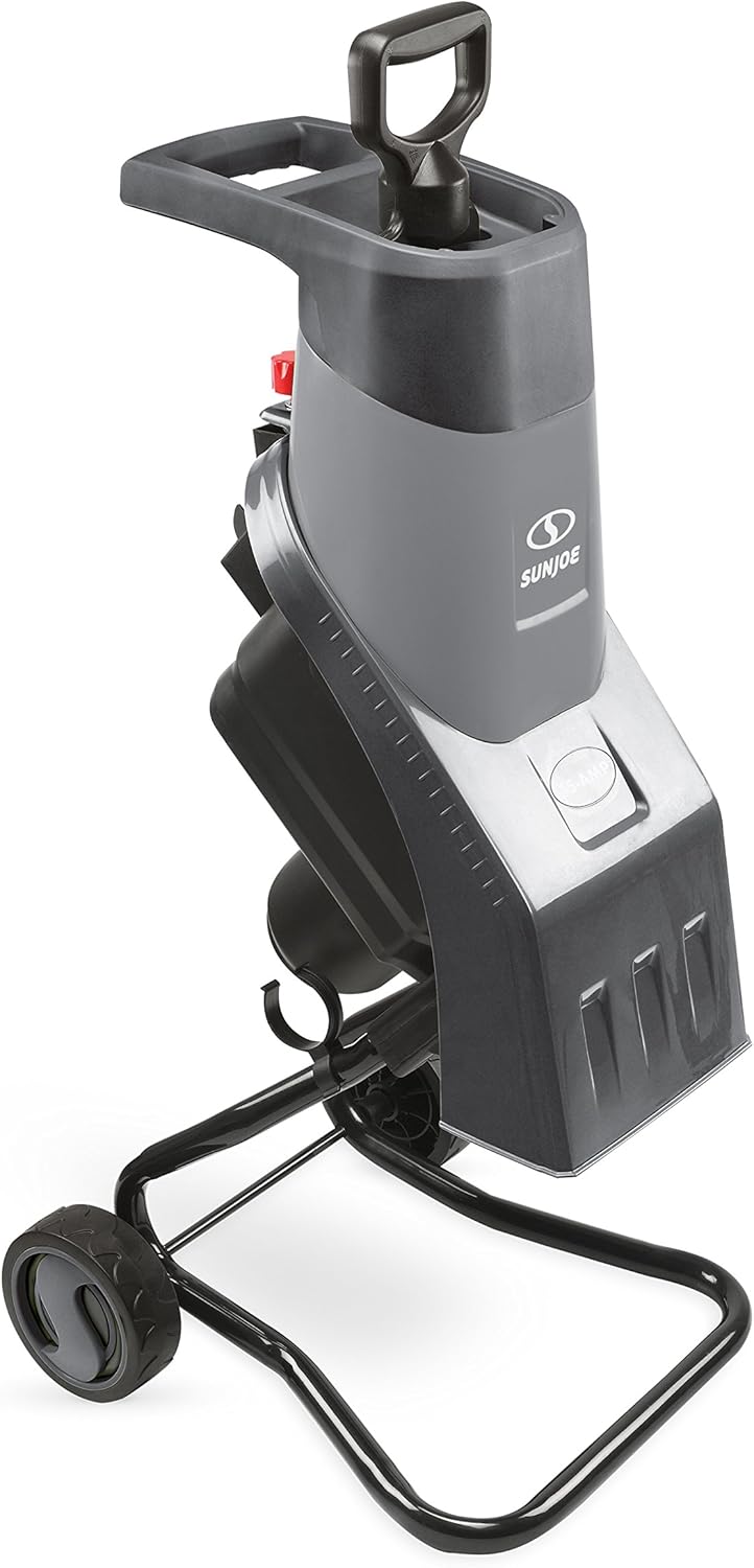 Sun Joe CJ602E 15-Amp Electric Wood Chipper/Shredder, Green