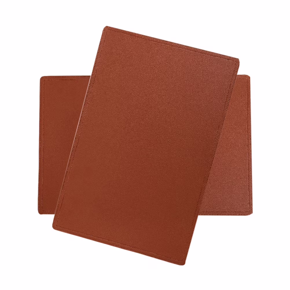 unbranded Double Layers Table Mat Bowl Table Mat 45*30CM Khaki