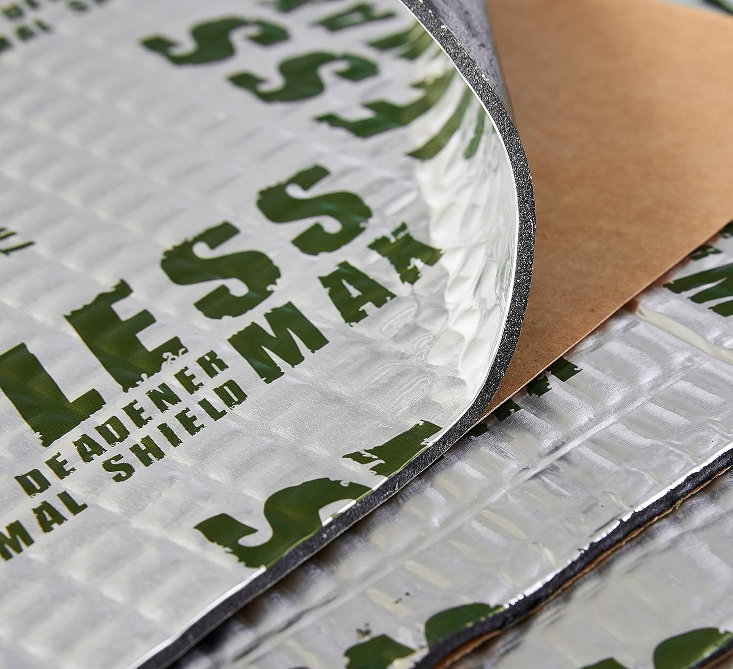 Siless Max 120 mil (3mm) 36 sqft Car Sound Deadening mat - Butyl Automotive Sound Deadener - Noise Insulation and Vibration Dampening Material (36 sqft)