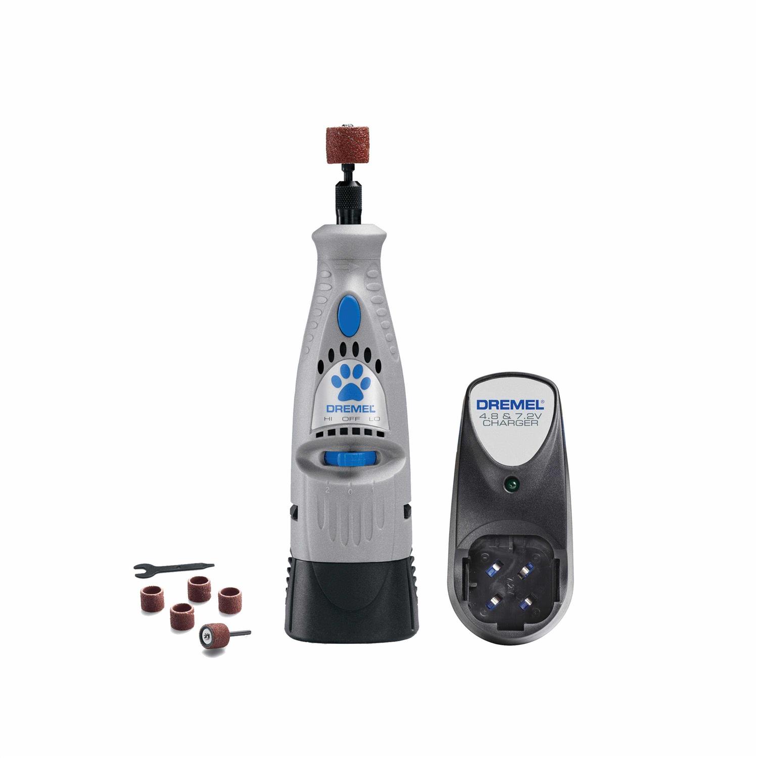 Dremel 7300-PT 4.8V Cordless Pet Dog Nail Grooming & Grinding Tool - Pet Supplies online store