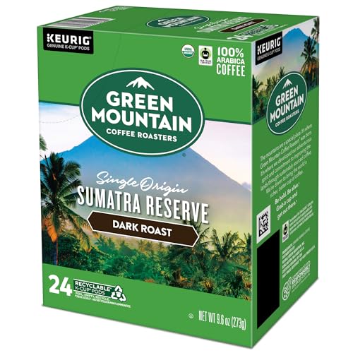 Green Mountain Coffee Roasters Dark Magic Keurig Single-Serve K-Cup Pods, Dark Roast Coffee, 72 Count