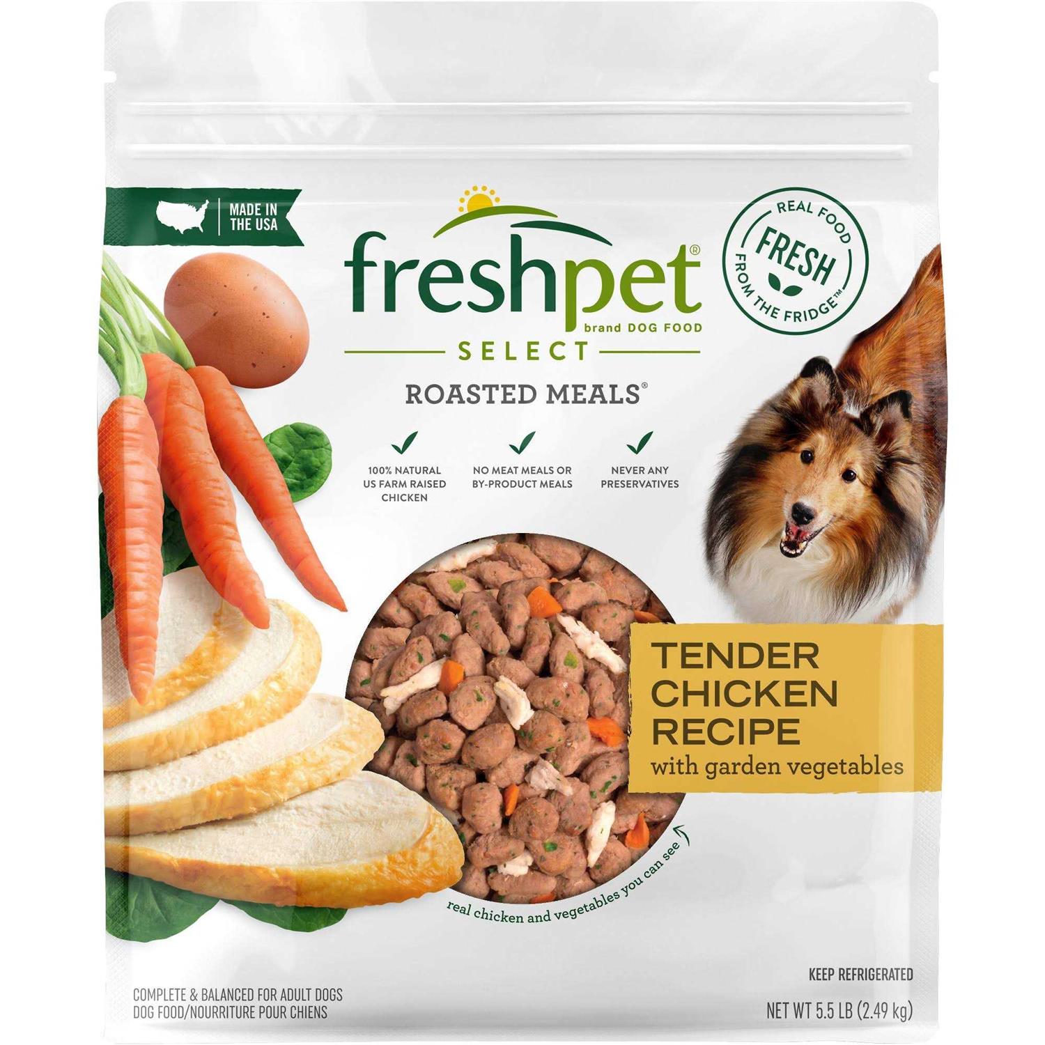 Freshpet Select Dog Food Tender Chicken Recipe - Pet Supplies online store