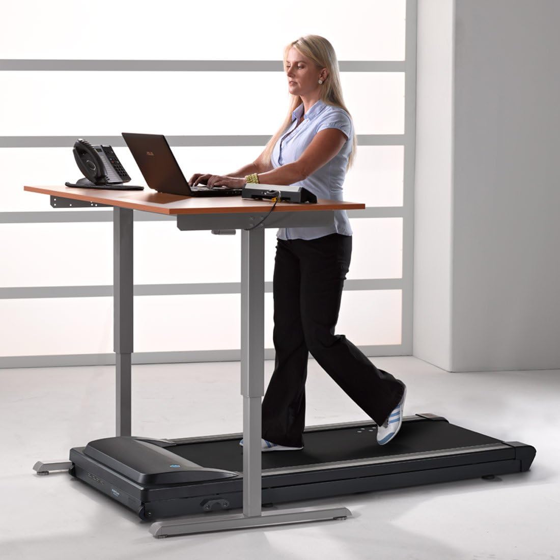LifeSpan Fitness Under Desk Walking Treadmills, for Home or The Office, Speeds 0.4 to 4.0 MPH