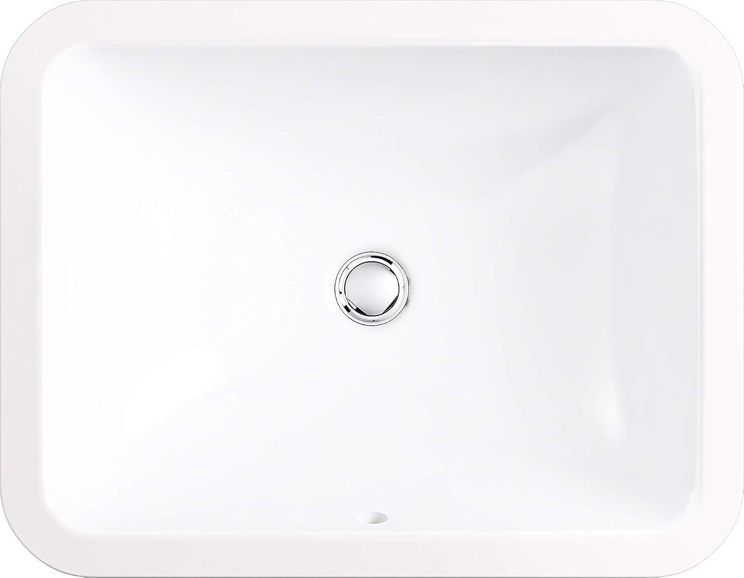 KOHLER K-20000-0 Caxton Under-Mount Bathroom Sink, White