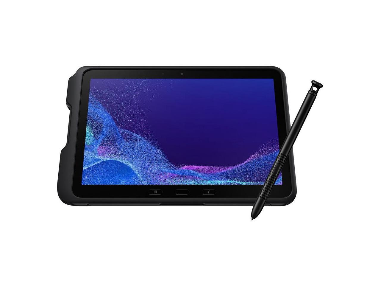 SAMSUNG Galaxy TabActive4 Pro 10.1” 128GB 5G Android Work Tablet, LTE Unlocked, 6GB RAM, Rugged Design, Sensitive Touchscreen, Long-Battery Life-for Workers, SM-T638UZKEN14, Black