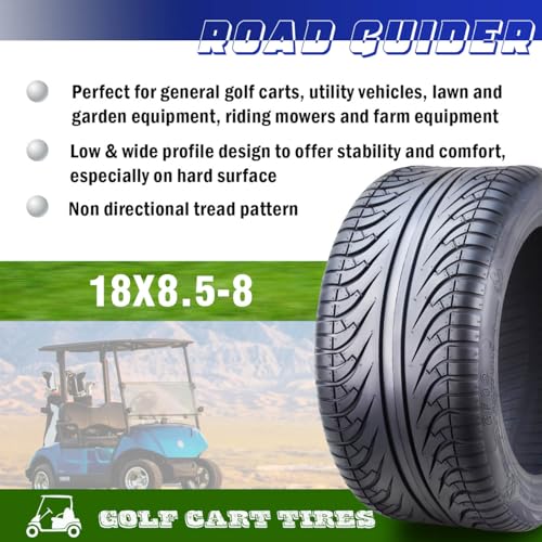 18X8.5-8 Golf Cart ATV Tire 4 Ply 18x8.5x8-14039 …