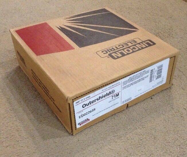 Lincoln Elec. Outershield ED022659 GAS Shielded Cored Wire .045x22 71M 25lbs Roll