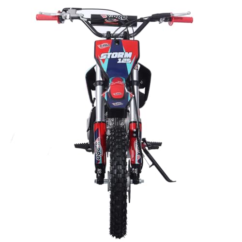 X-PRO Storm 125cc Zongshen Engine Kids Dirt Bike Pit Bike Youth Dirt Pit Bike with 4-Speed Manual Transmission,Big 14