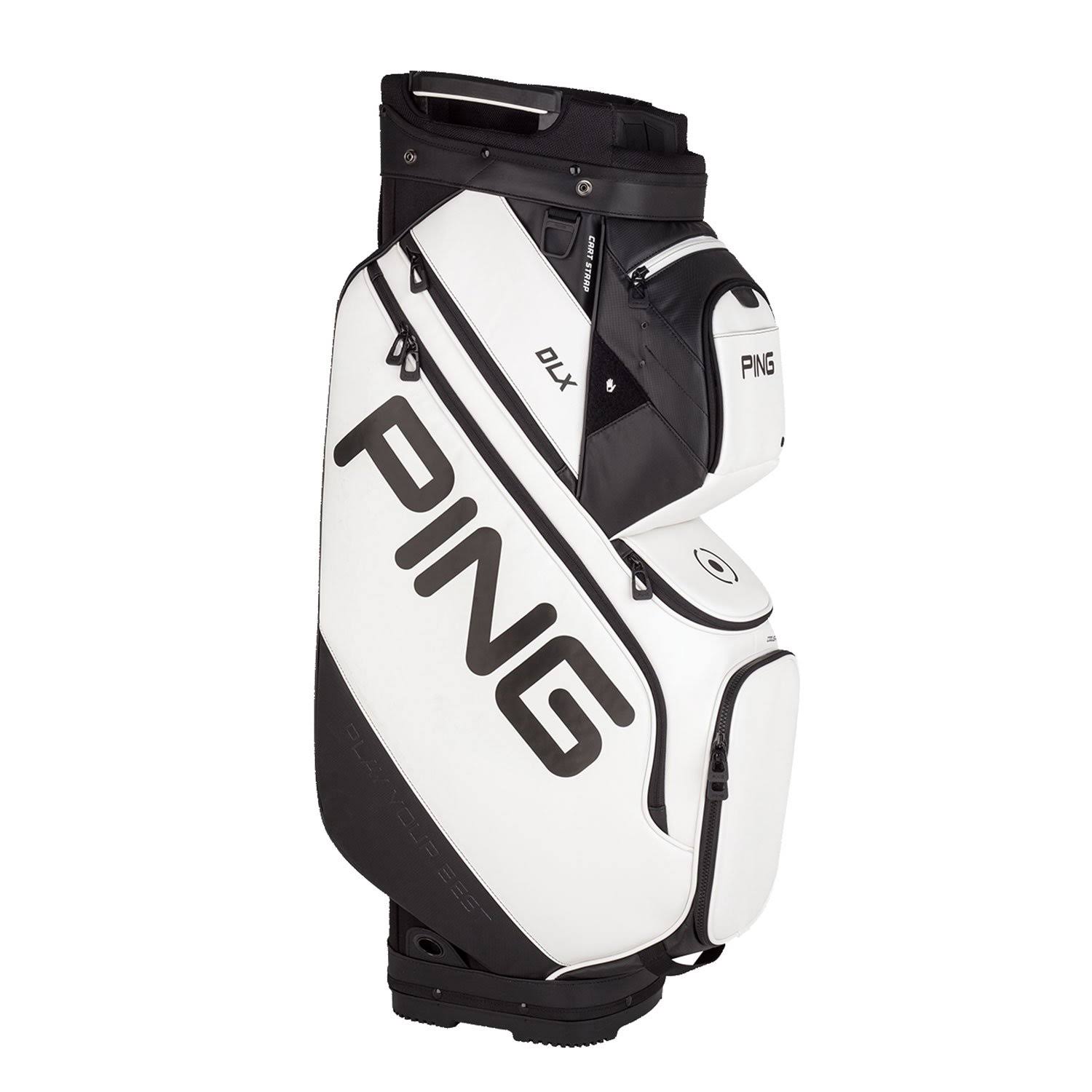 Ping DLX Cart Bag - White