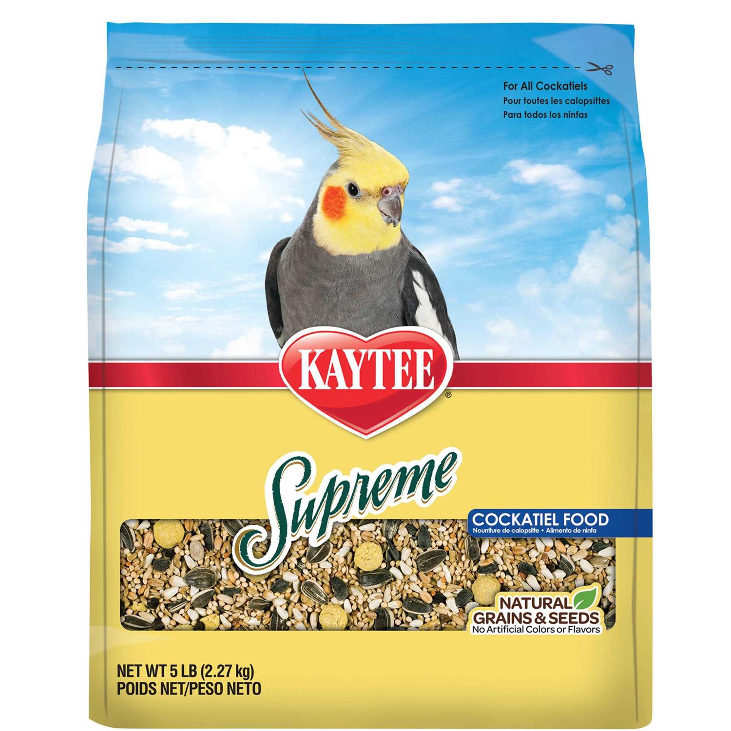 Kaytee Supreme Cockatiel Bird Food - Pet Supplies online store