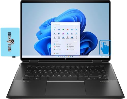 HP Spectre x360 2-in-1 Touch Laptop (Intel i7-11390H, 16GB RAM, 2TB PCIe SSD, Intel Iris Xe, 16.0