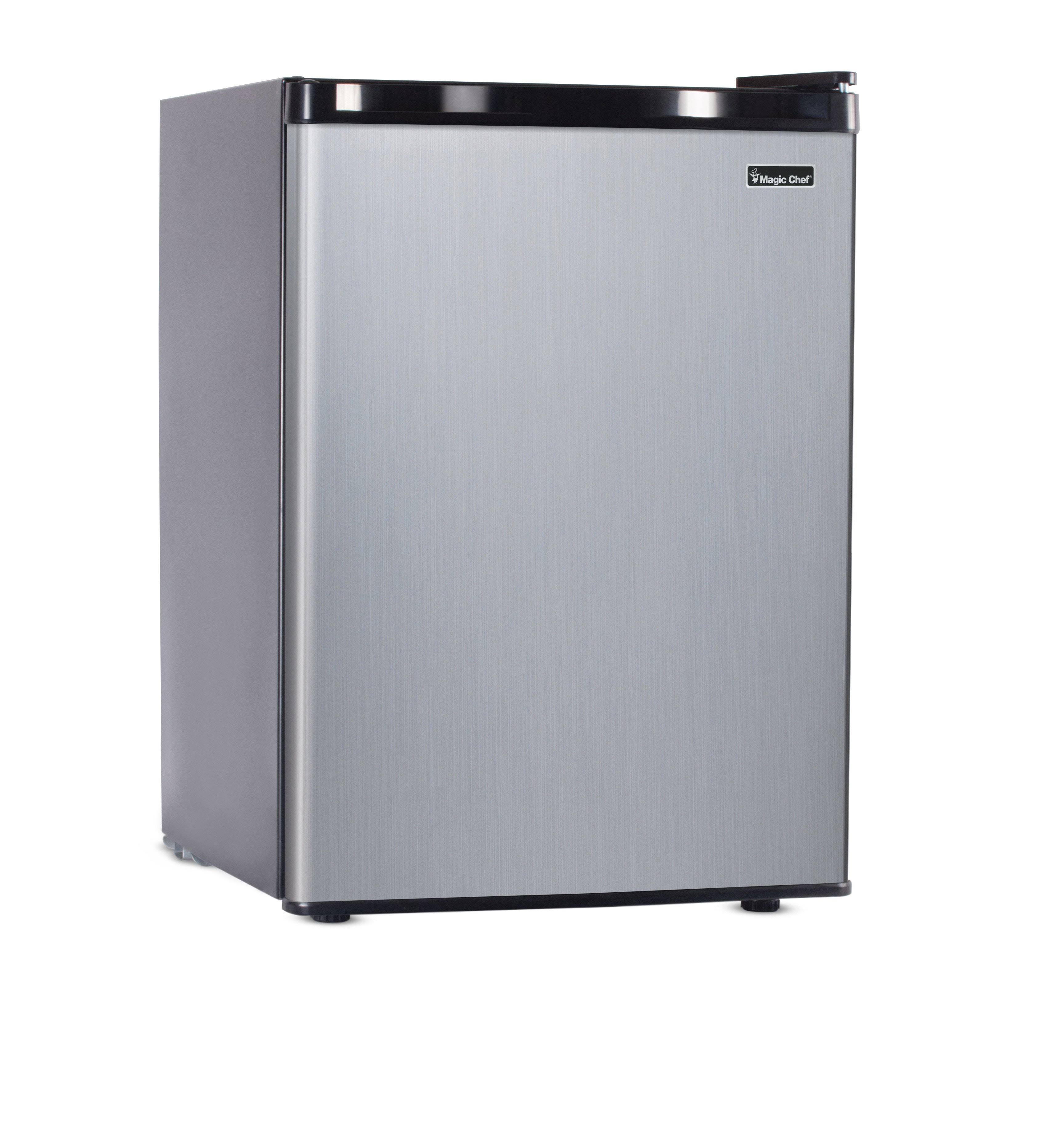 Magic Chef HMBR265SE1 2.6 Cu. ft. Mini Refrigerator Stainless Look