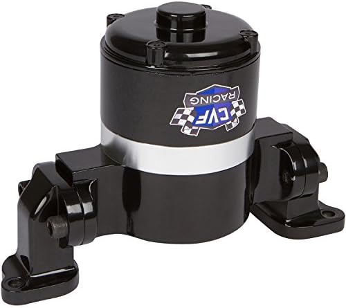 Chevy Small Block Electric Water Pump - 35 GPM, Black Aluminum, 283, 327, 350, 400, SBC