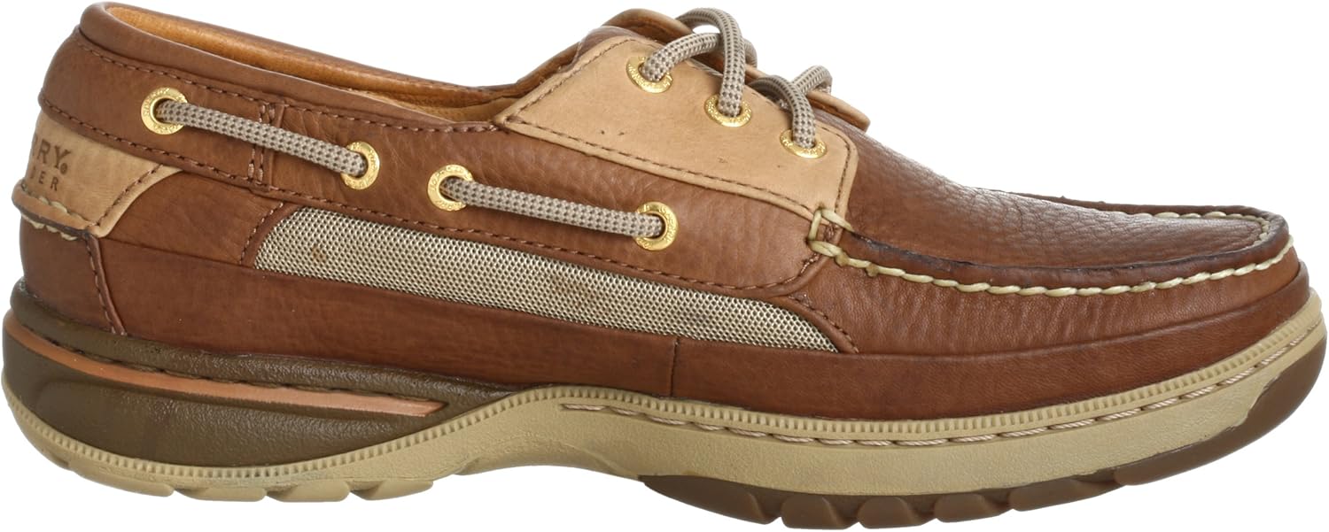 Sperry Men's Gold Billfish 3-Eye Boat Shoe,Tan,7 M