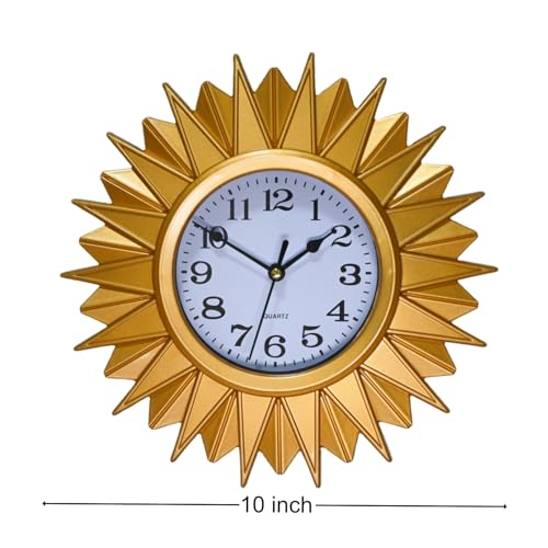 Retro Wall Clock 12 inch Farmhouse Style Classic Quartz Battery Operated Clock Decorative Home Living Room Bedroom Office School