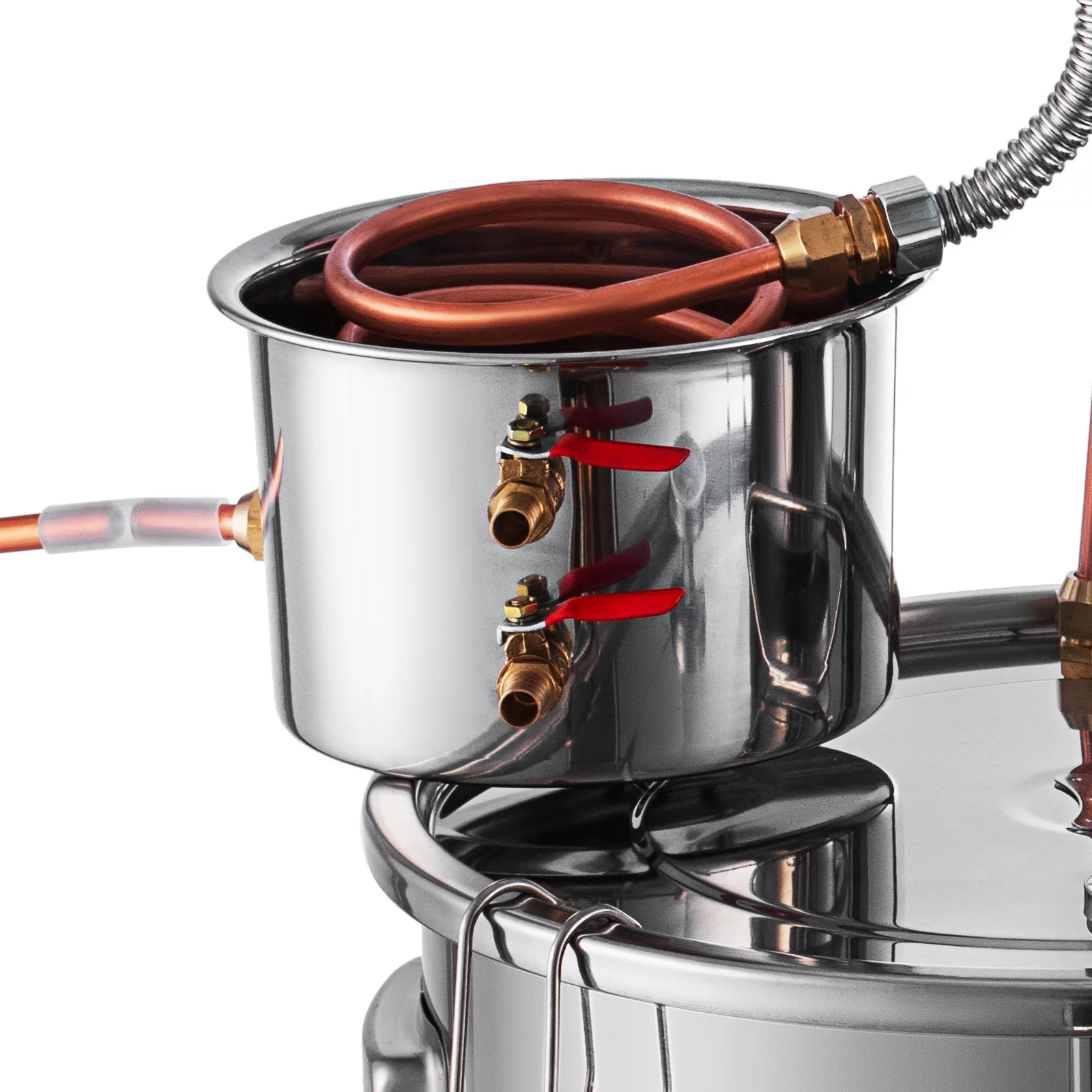 SHZOND 9.6 Gallon Water Distiller Multifunction Home Brewing Machine Kit for Home DIY Fruit Wine, Brandy, Whisky