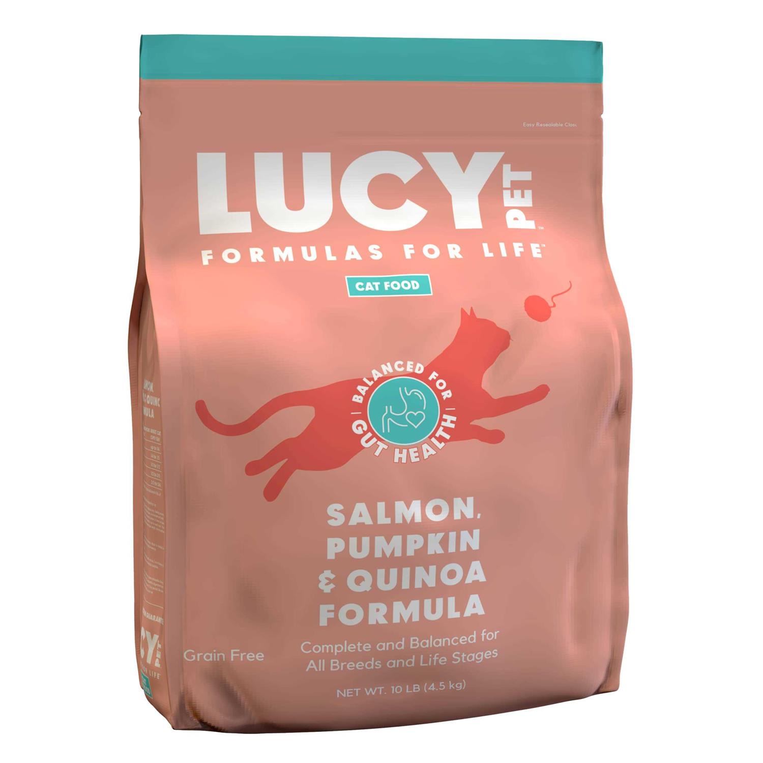 Lucy Pet Products Formulas for Life Dry Cat Food Salmon - Pet Supplies online store