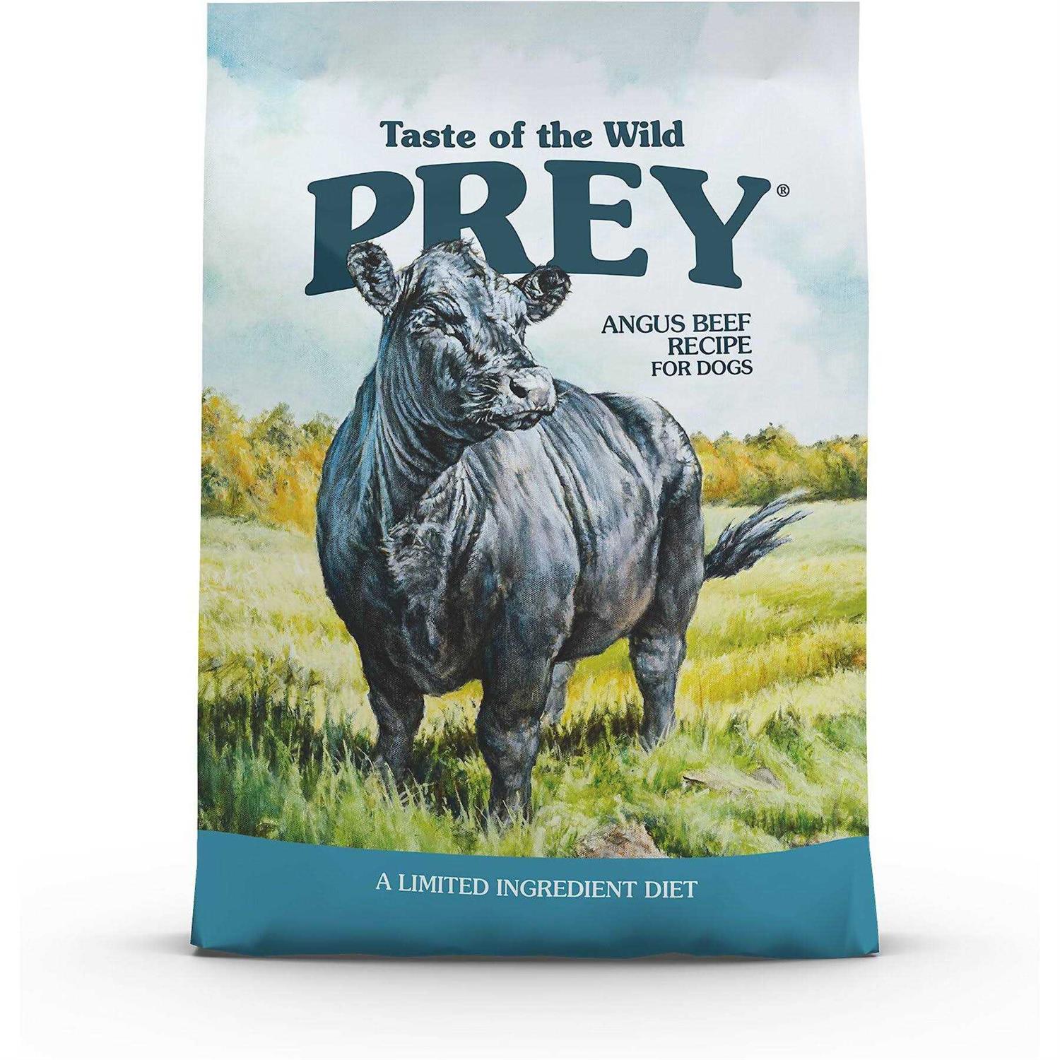 Taste of the Wild Dog Food Prey Angus Beef - Pet Supplies online store
