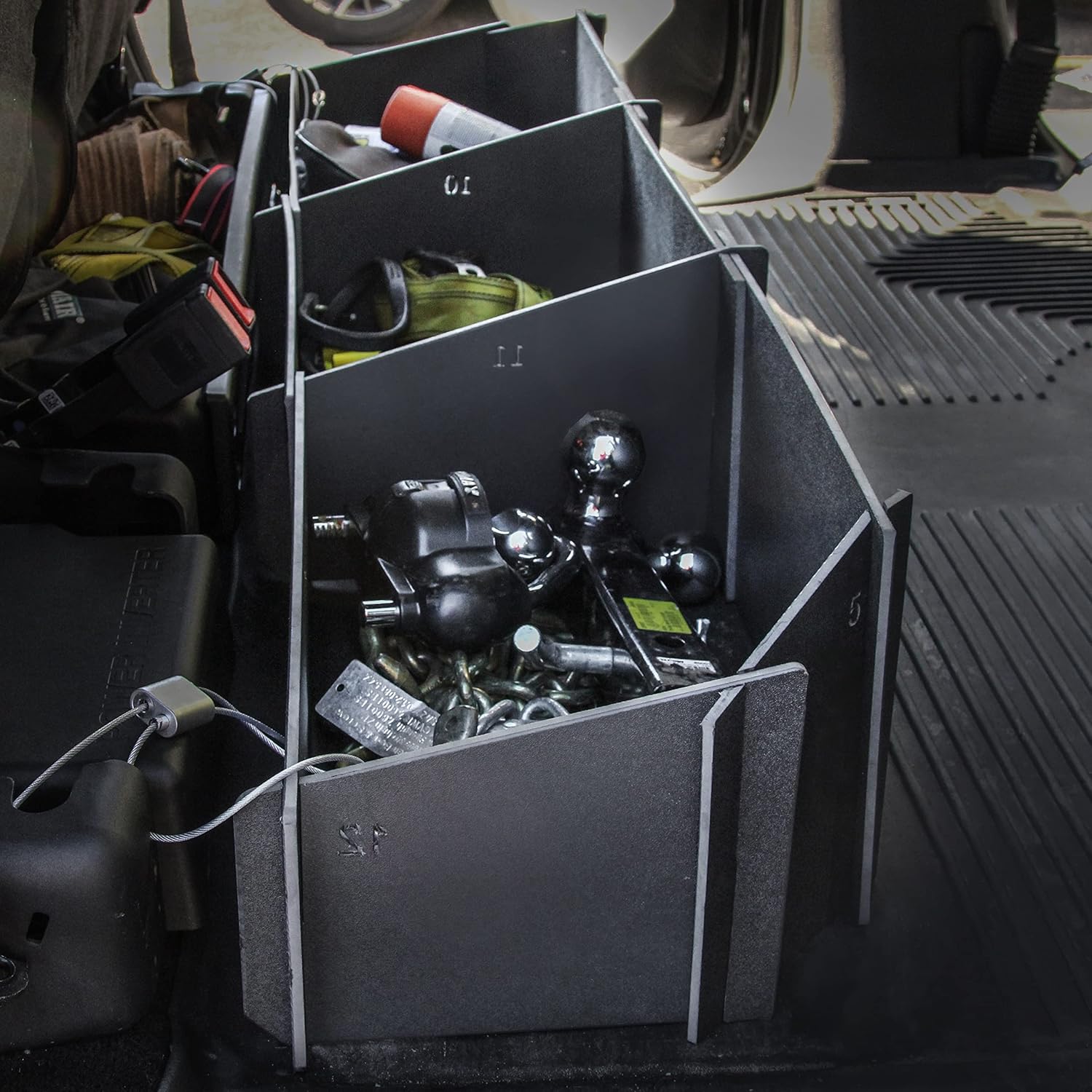 Red Hound Auto Under Seat Storage System Compatible with Ford F-150 2015-2022 SuperCrew Crew Cab Underseat (Will Only fit Full Crew Cab) Pack of 2