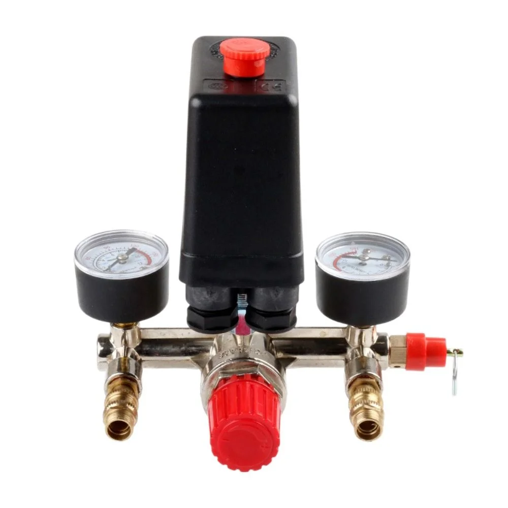 High-quality 220V Automatic Pressure Air Pump Accessories Control Regulator Gauges Control Switch Valve Air Compressor Pressure Gauges Replacement Parts