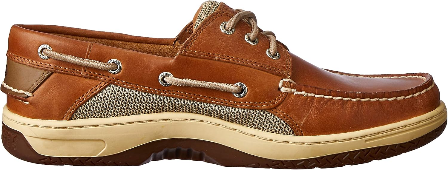 SPERRY Men's Billfish 3-Eye Boat Shoes Dark Tan