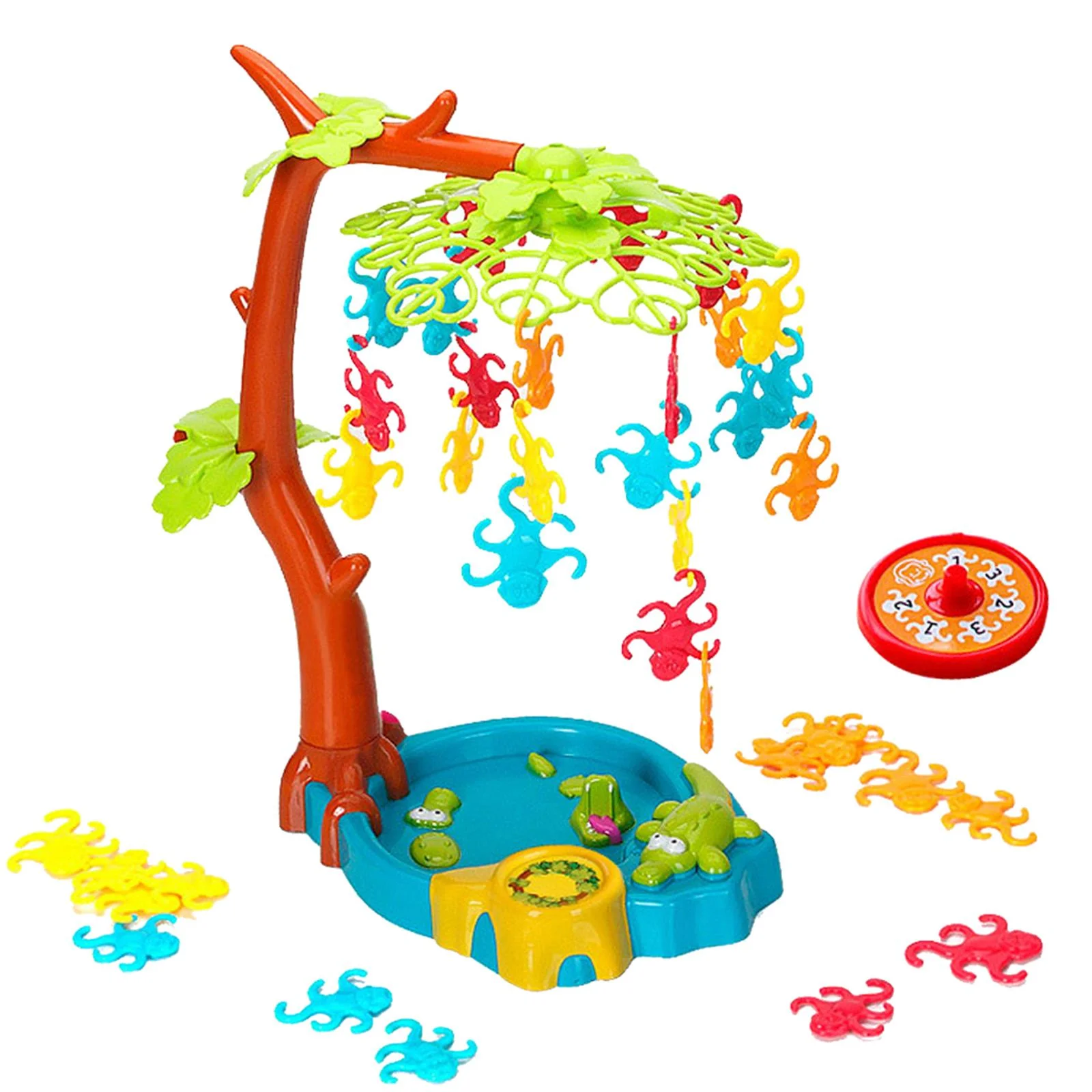 New Family - Monkey Balancing Game With Monkeys Hanging In A Tree