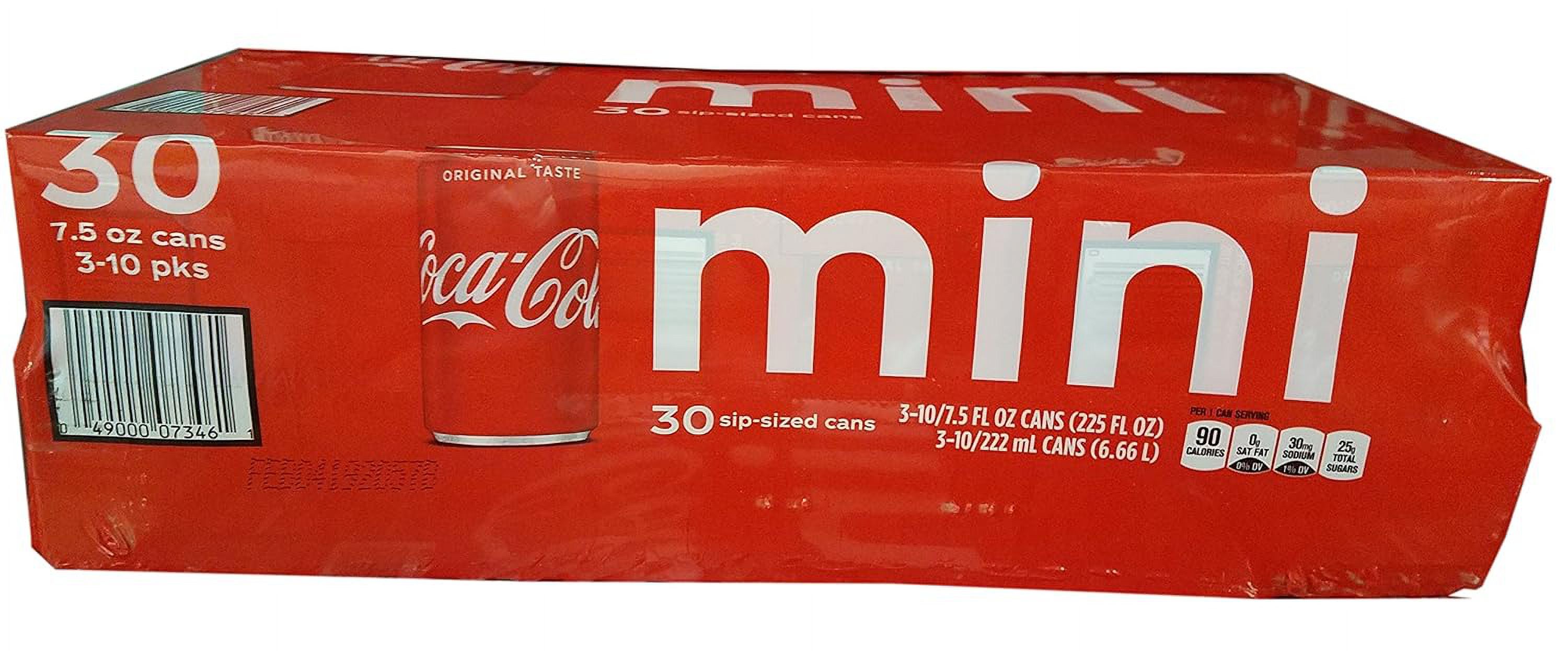 Coke Mini Cans, 225 Fluid Ounce