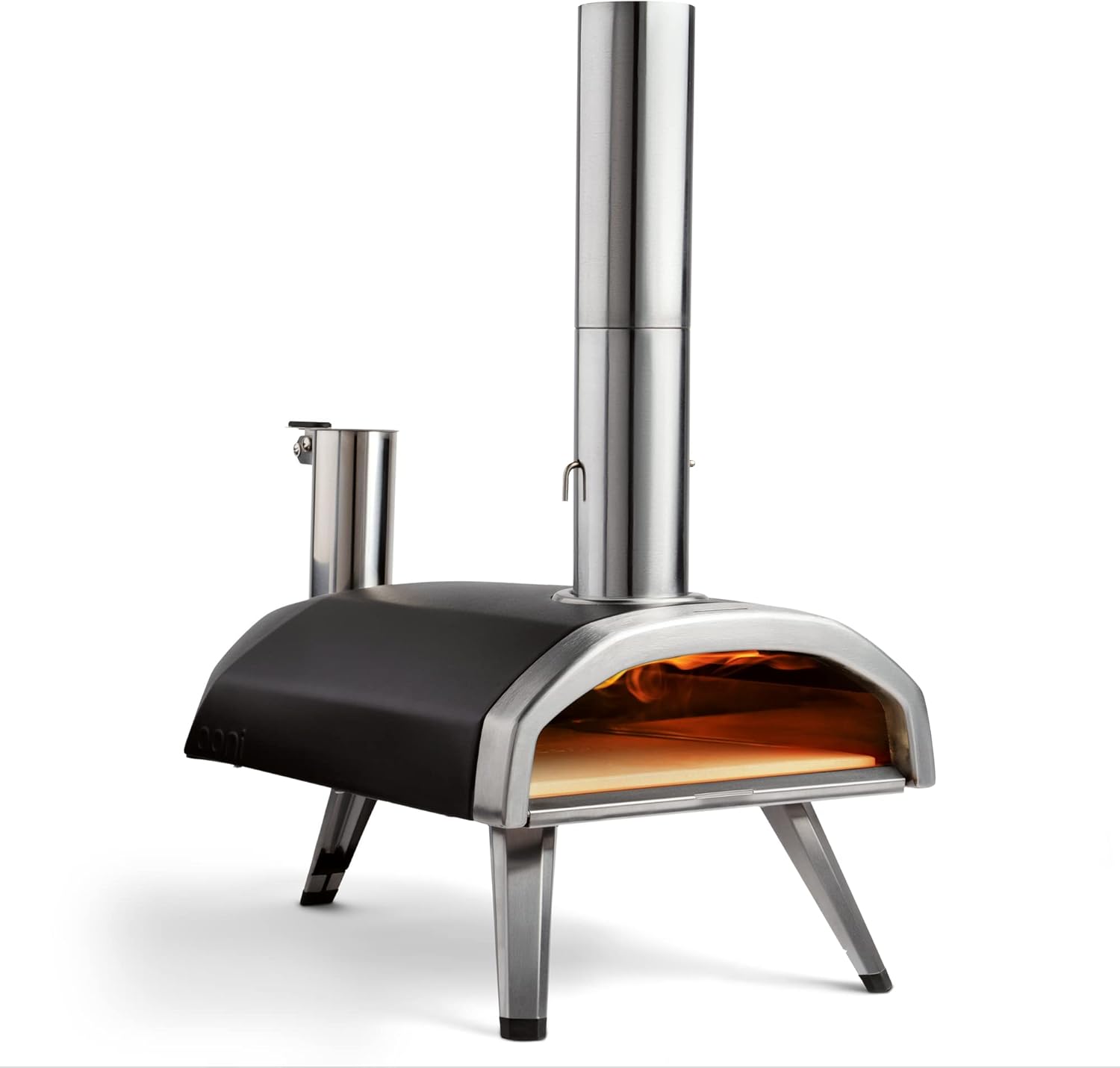 Ooni Fyra 12 Wood Pellet Pizza Oven - Portable Outdoor Pizza Oven, Woodfired & Stonebaked Pizza Maker, Countertop Pizza Oven Grill, Cook 12 Inch Pizzas and More, Pizza Cooker For Outdoor Kitchen