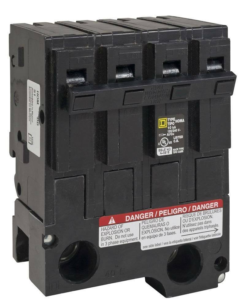 Square D HOM2150BB 2p 150A 120/240V Circuit Breaker