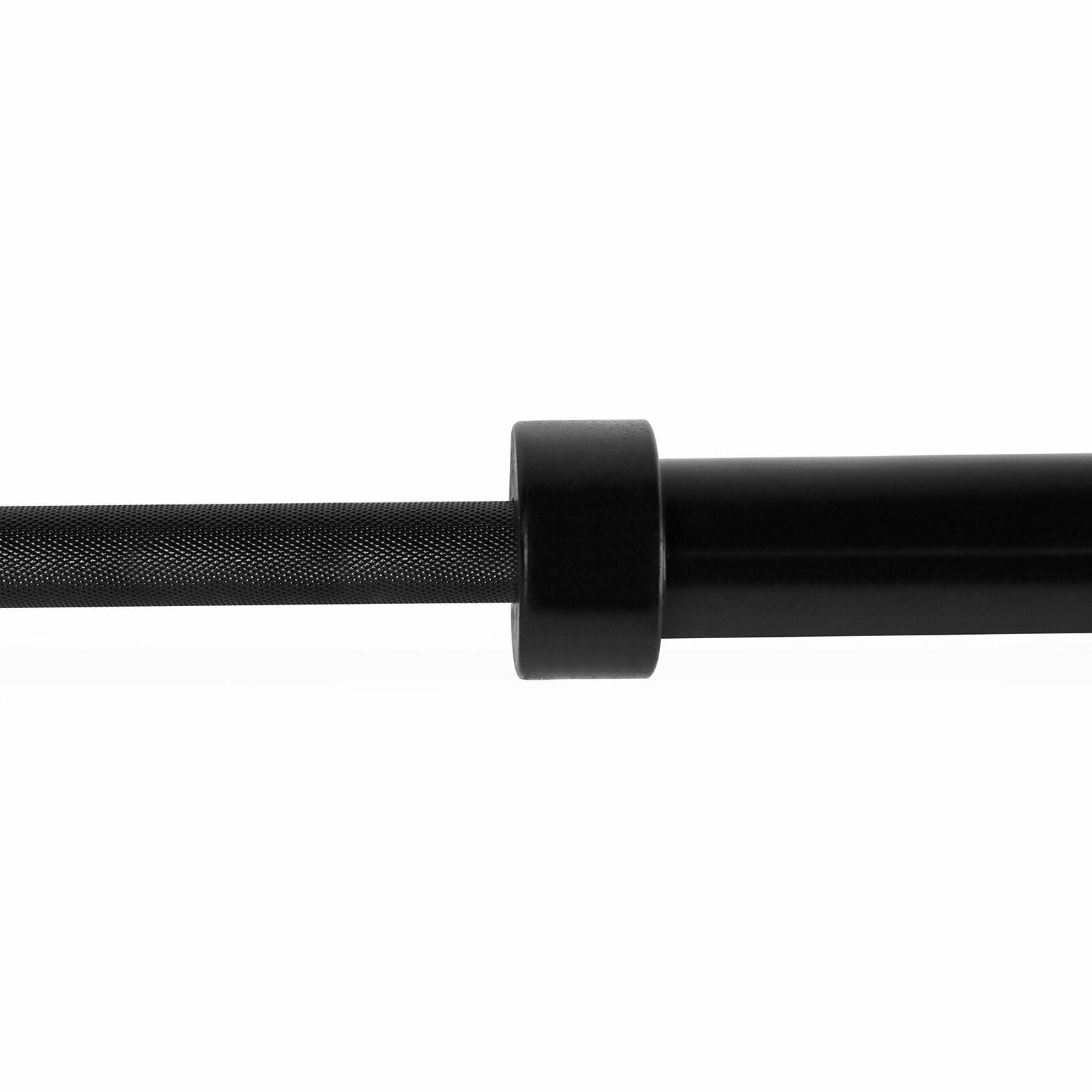 Cap Barbell 2-Inch Olympic 5 ft Weight Bar, Black