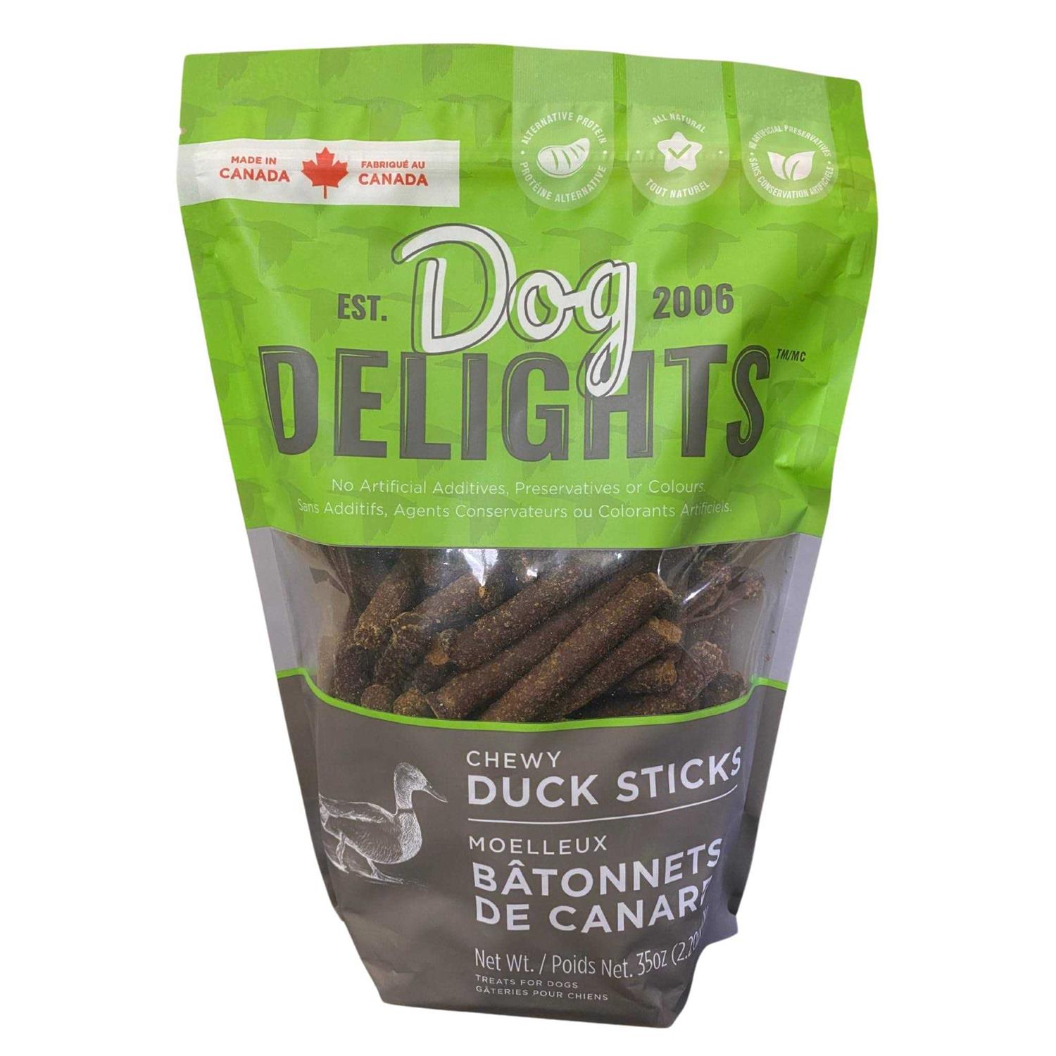 Dog Delights Chewy Duck Sticks - Pet Supplies online store