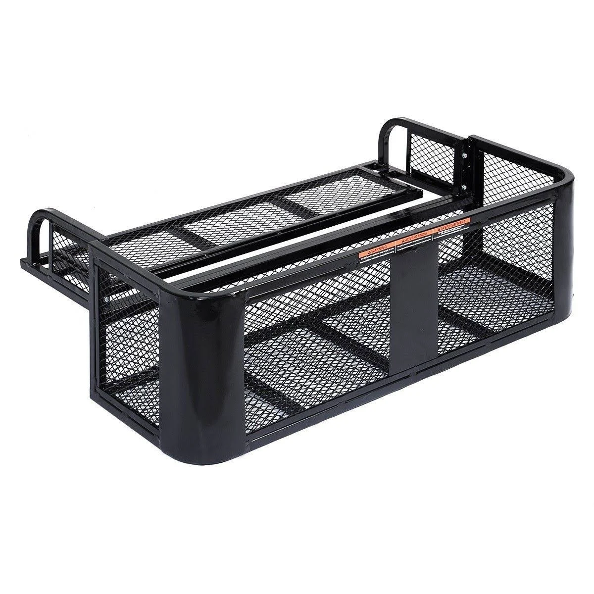 Apontus ATV UTV Universal Rear Drop Basket Rack Steel Cargo Hunting