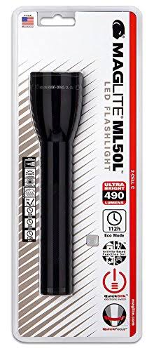 Maglite Ml50l LED 2-Cell C Flashlight, Black