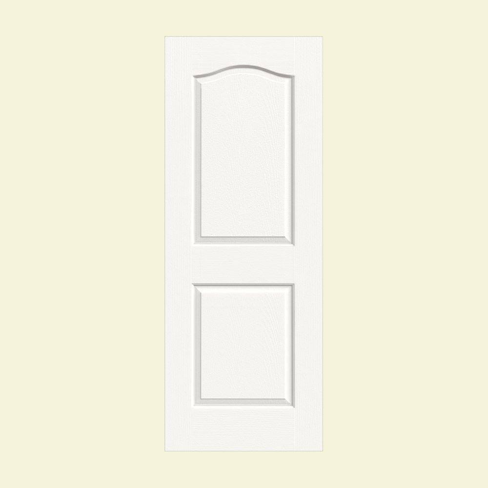 JELD-WEN 30 in. x 80 in. Princeton White Painted Smooth Molded Composite MDF Interior Door Slab THDJW137200014