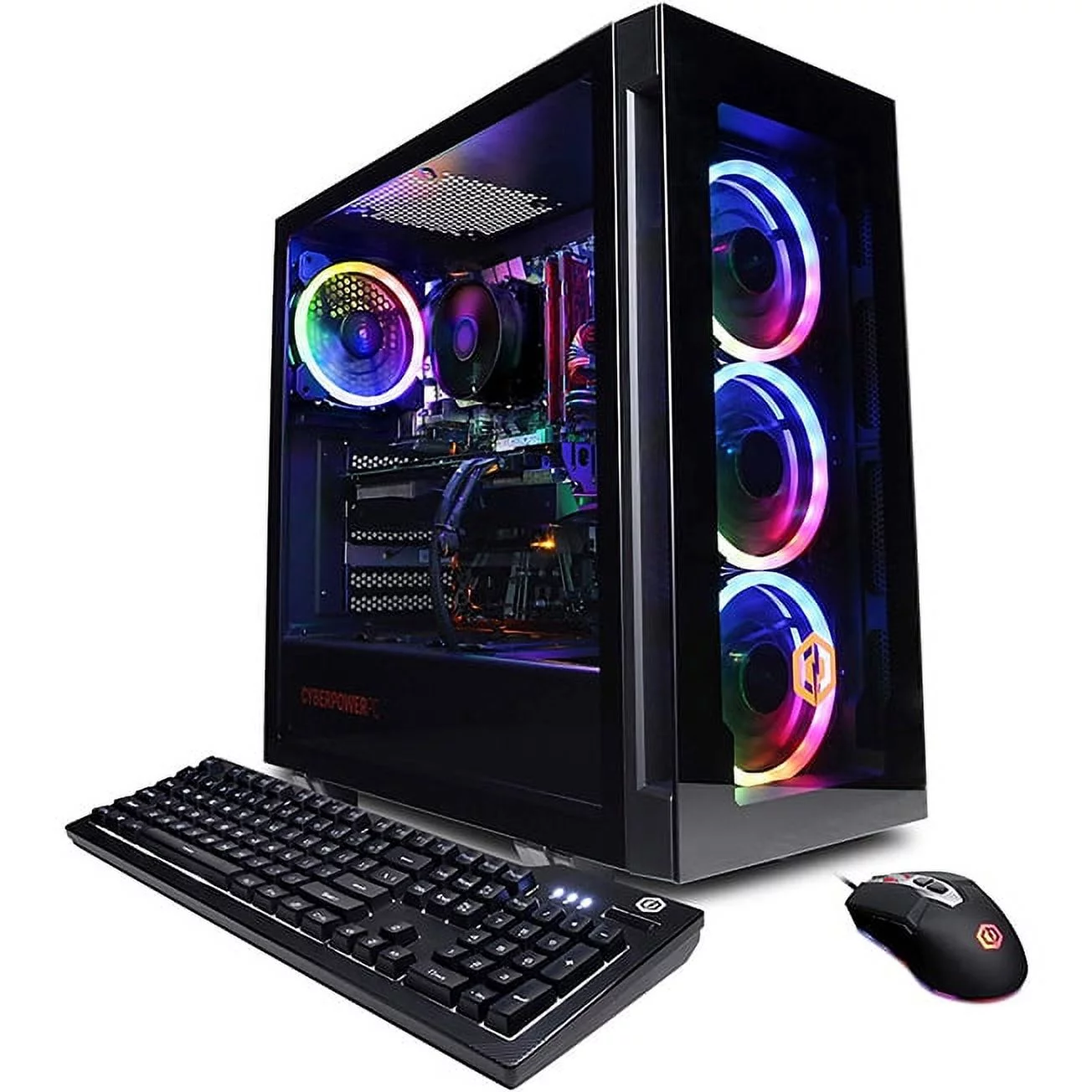 CYBERPOWERPC Gamer Xtreme VR Gaming PC, Intel Core i5-11600KF 3.9GHz, 16GB DDR4, GeForce RTX 3060 12GB, 500GB NVMe SSD, 1TB HDD, WiFi Ready & Win 11 Home (GXiVR8480A10)