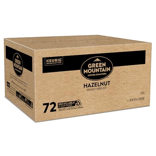 Green Mountain Coffee Roasters Hazelnut Coffee, Keurig Single-Serve K-Cup pods, Light Roast, 96 Count