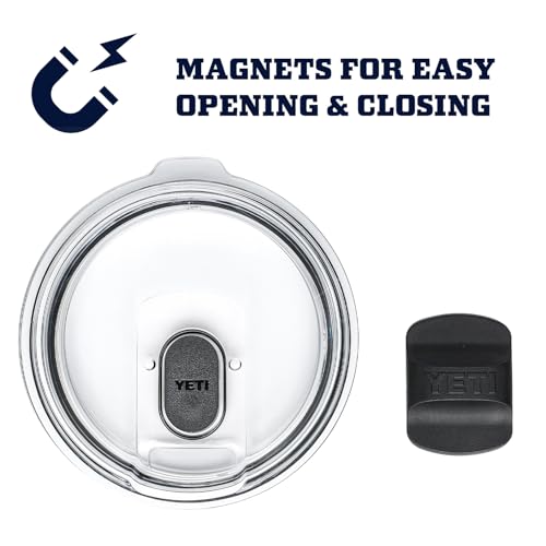 YETI Rambler Lowball, Vacuum Insulated Stainless Steel Stackable Lowball with MagSlider Lid, Stainless Steel, 10 oz (296 ml)