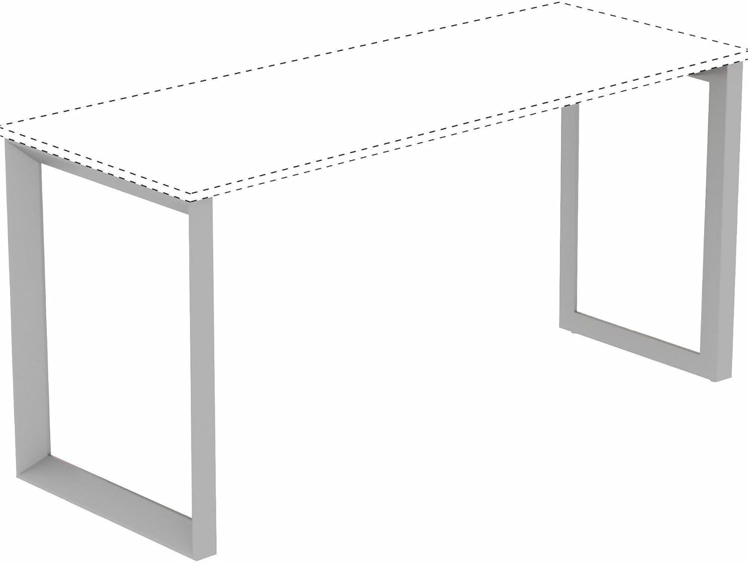 LLR16204 - Lorell Relevance Series Desk-height Desk Leg Frame